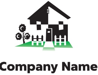 Projektowanie logo dla firm online Black House